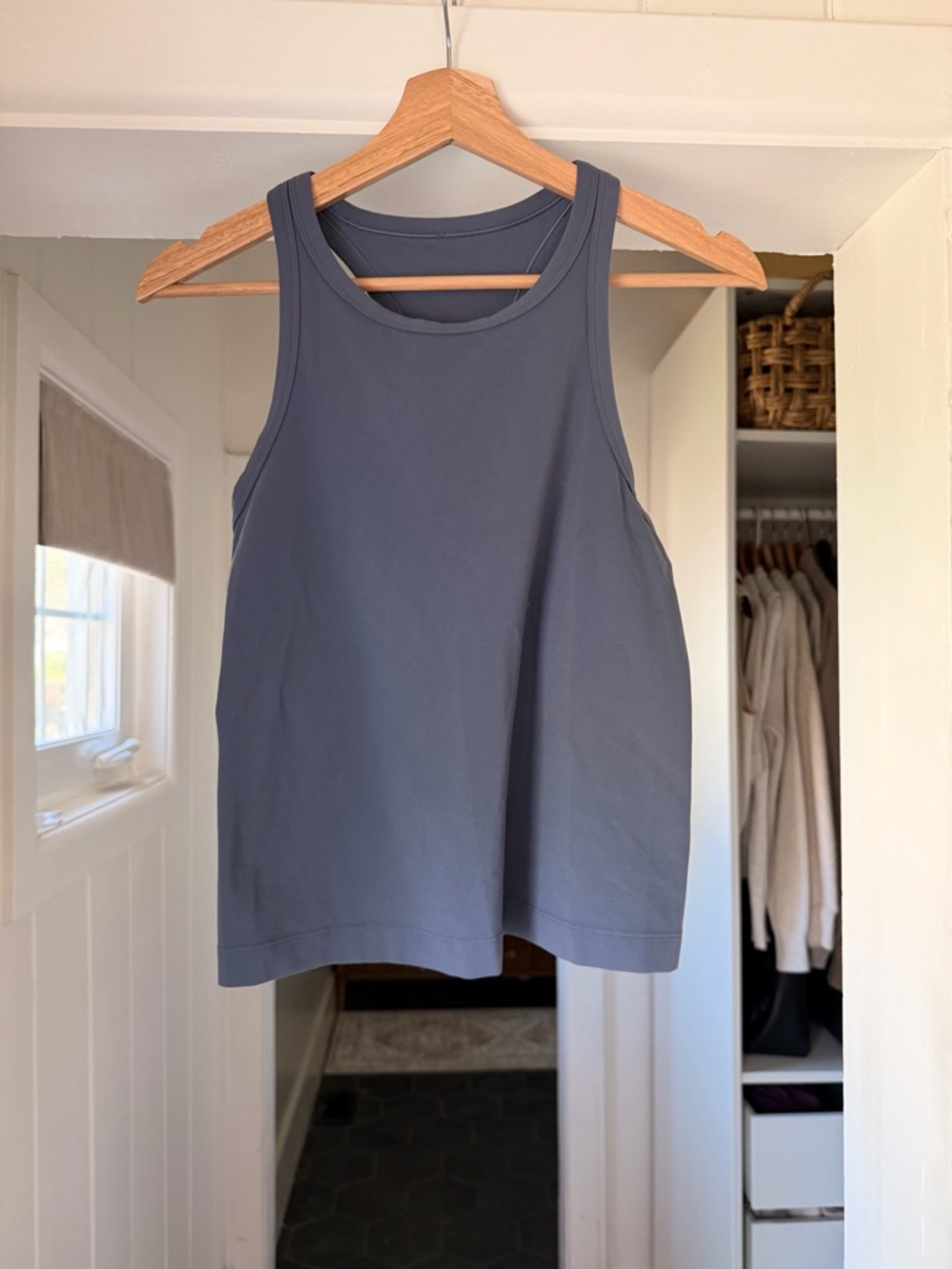 lululemon athletica Slate Blue Racerback Tank